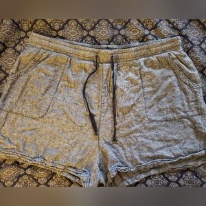 Linen Drawstring Shorts